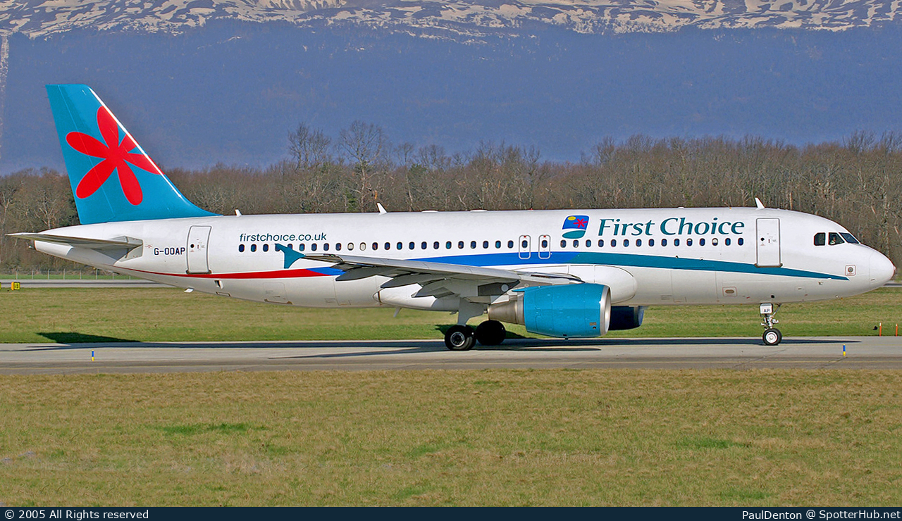 Photo of G-OOAP - Airbus A320-214 operated by First Choice Airways