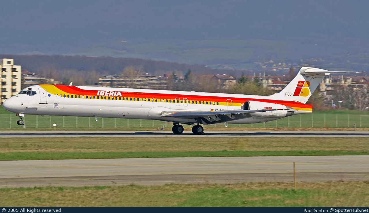 Photo of EC-FOG - McDonnell Douglas MD-88 operated by Iberia