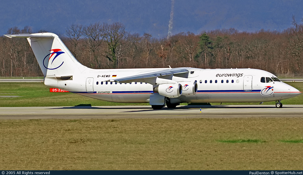 Photo of D-AEWB - British Aerospace 146-300 operated by Eurowings