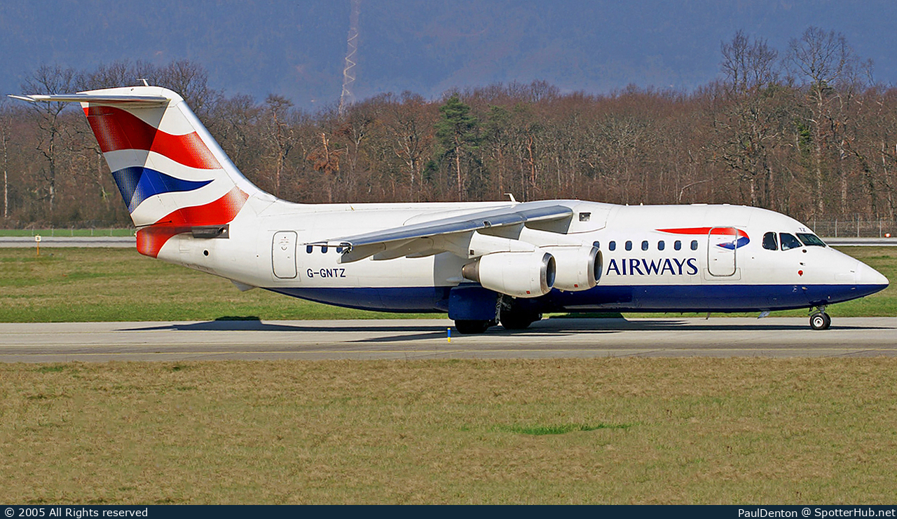 Photo of G-GNTZ - British Aerospace 146-200A operated by British Airways CitiExpress