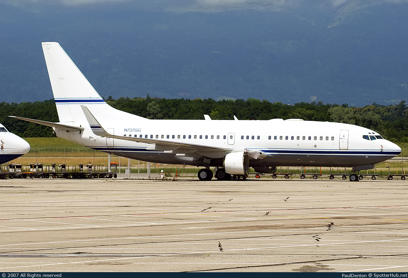 Photo of N737GG - Boeing 737-8KT(BBJ2) operated by Mid East Jet