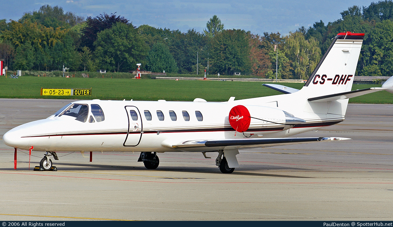 Photo of CS-DHF - Cessna 550B Citation Bravo operated by NetJets Europe