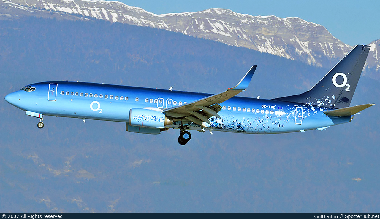 Photo of OK-TVC - Boeing 737-86Q operated by Travel Service