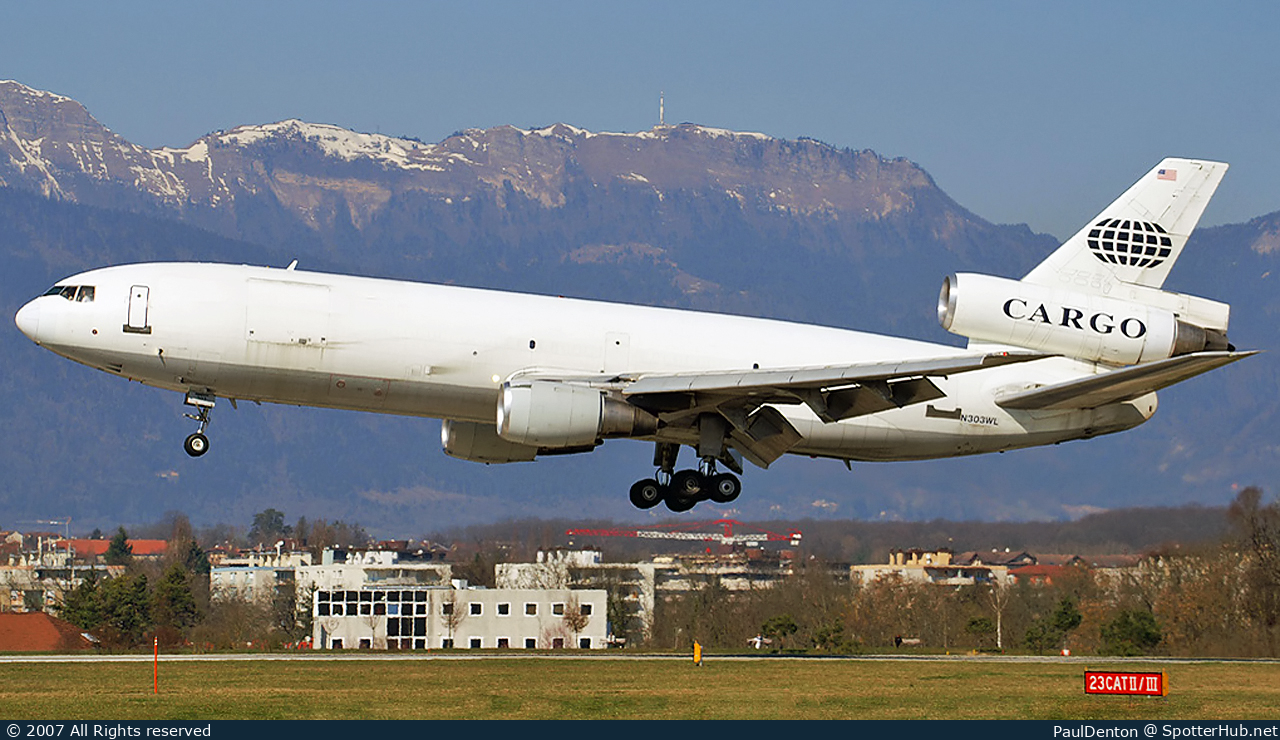 Photo of N303WL - McDonnell Douglas DC-10-30(F) operated by World Airways Cargo