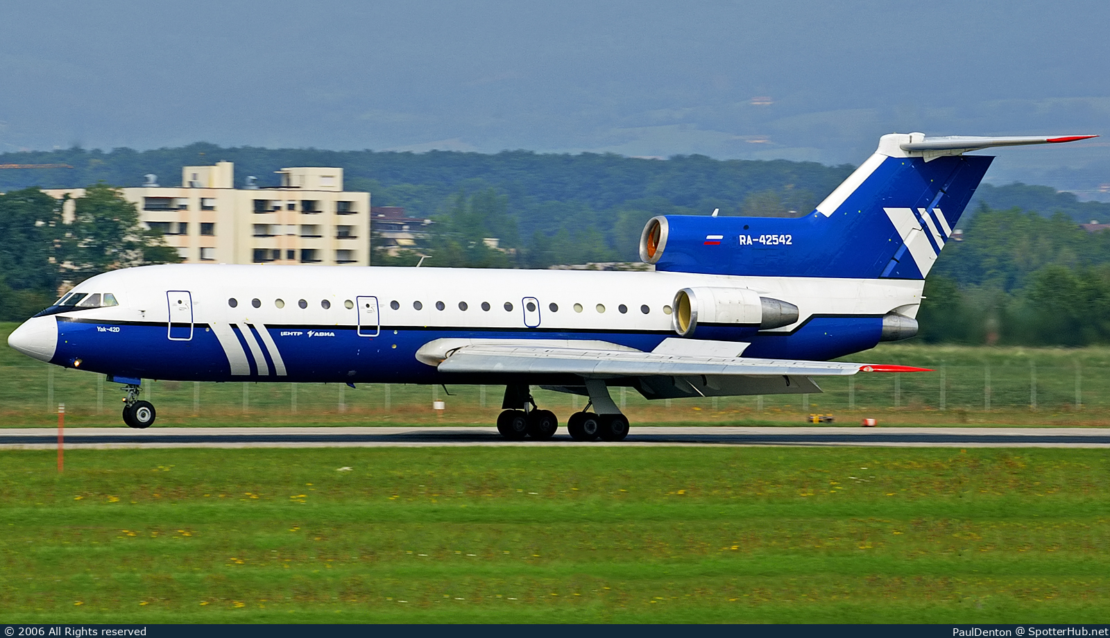Photo of RA-42542 - Yakovlev Yak-42D operated by Centre-Avia Airlines