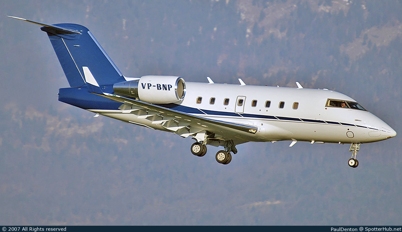 Photo of VP-BNP - Bombardier Challenger 604 operated by Xclusive Jet Charter