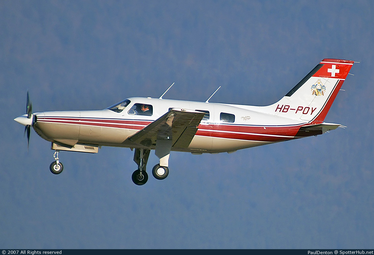 Photo of HB-POY - Piper PA-46-350P Malibu Mirage operated by Skyhill Aviation