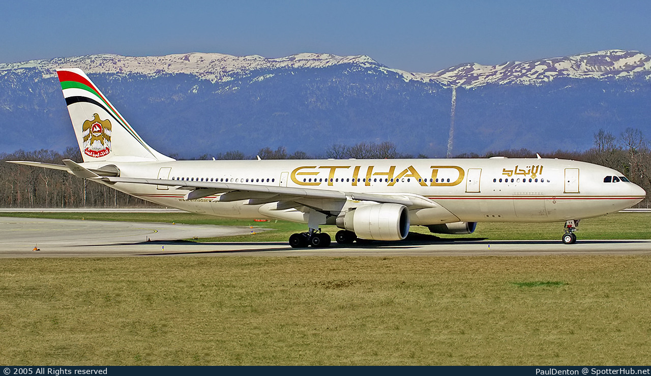 Photo of A6-EYA - Airbus A330-223 operated by Etihad Airways