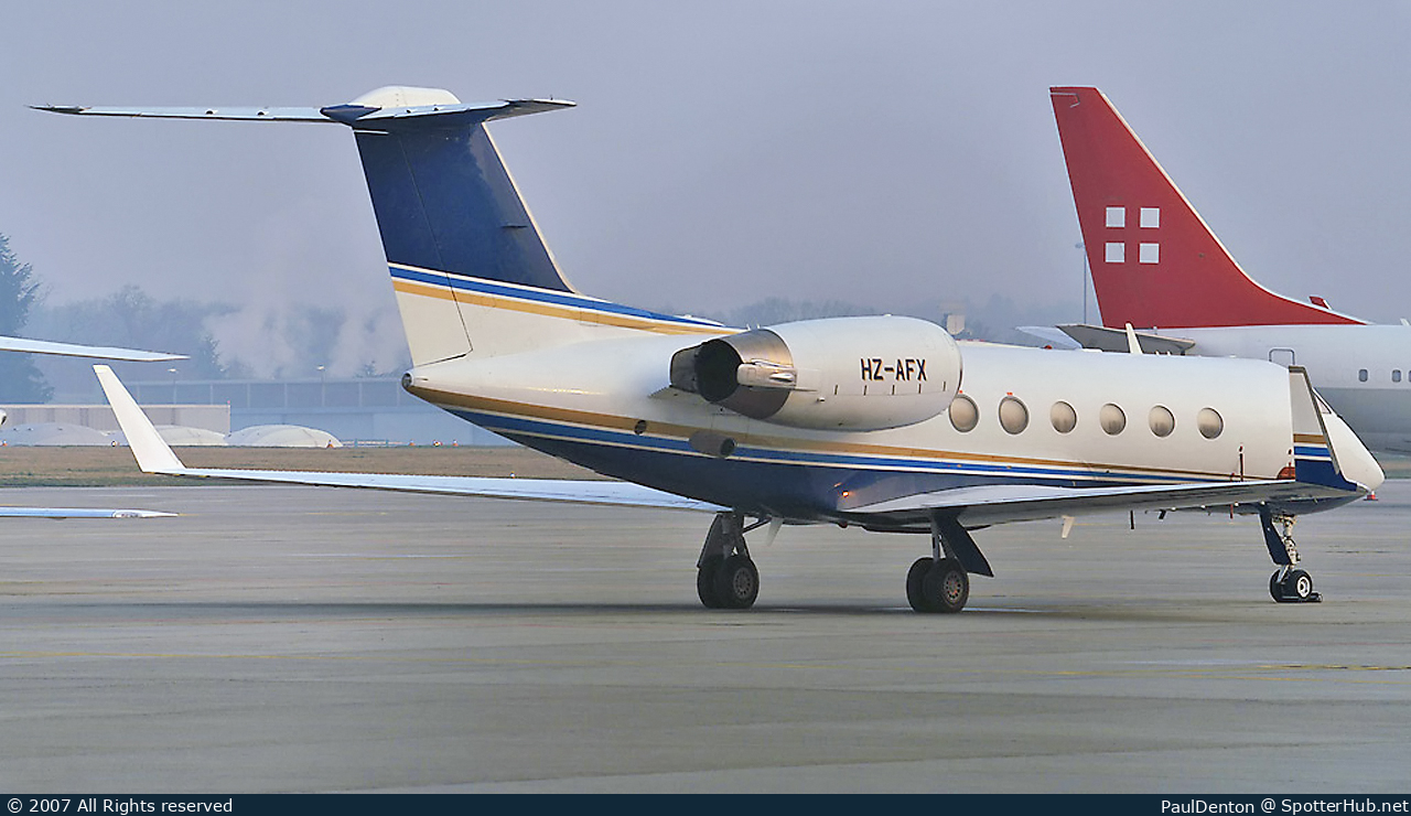 Photo of HZ-AFX - Gulfstream GIV operated by Saudi Arabian Special Flight Services