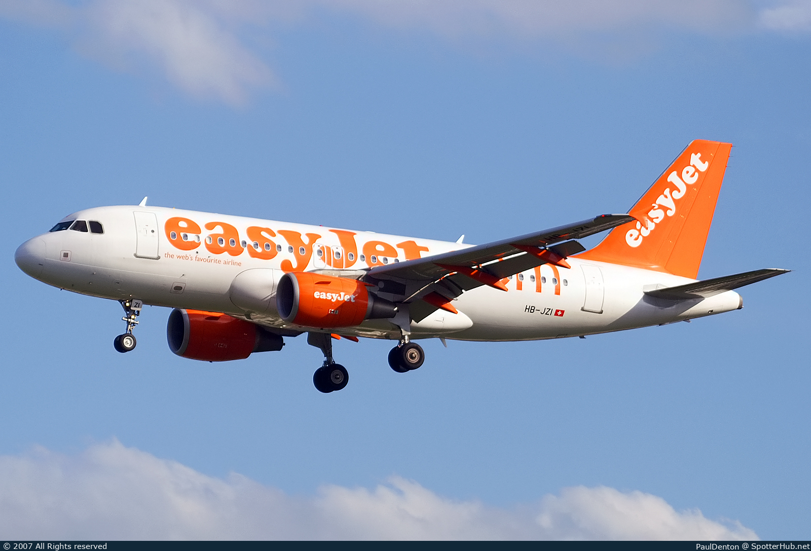 Photo of HB-JZI - Airbus A319-111 operated by easyJet Switzerland
