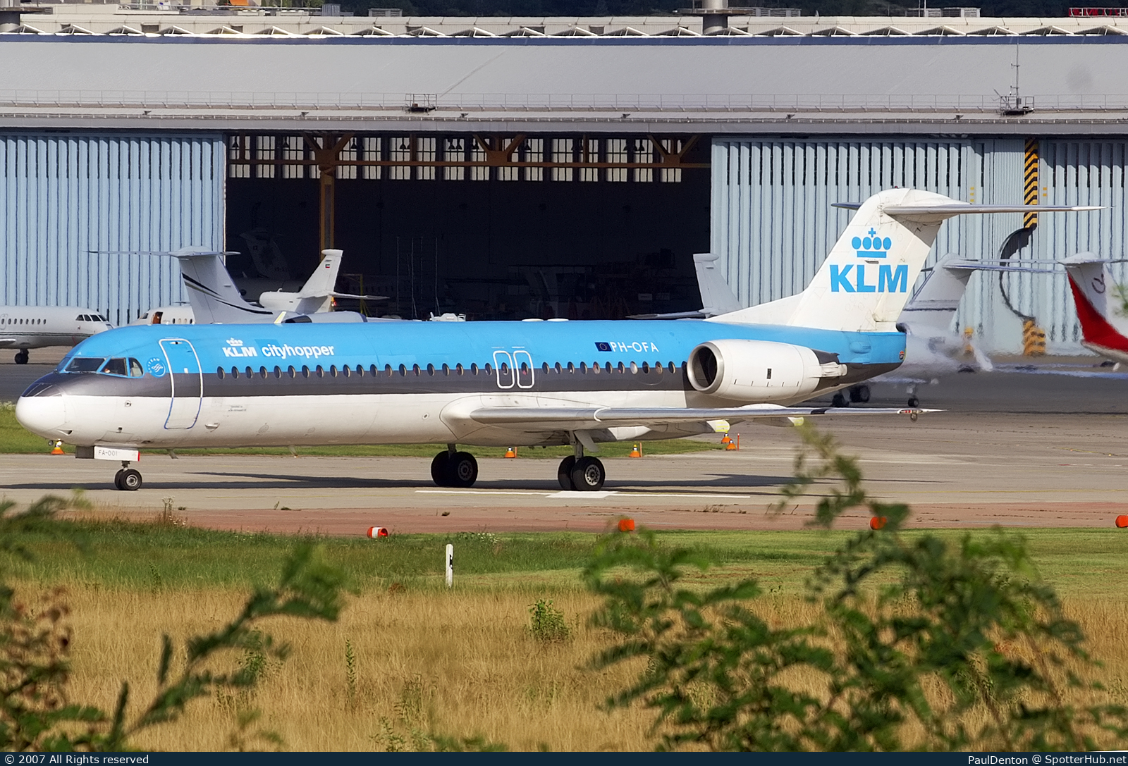 Photo of PH-OFA - Fokker 100 operated by KLM Cityhopper