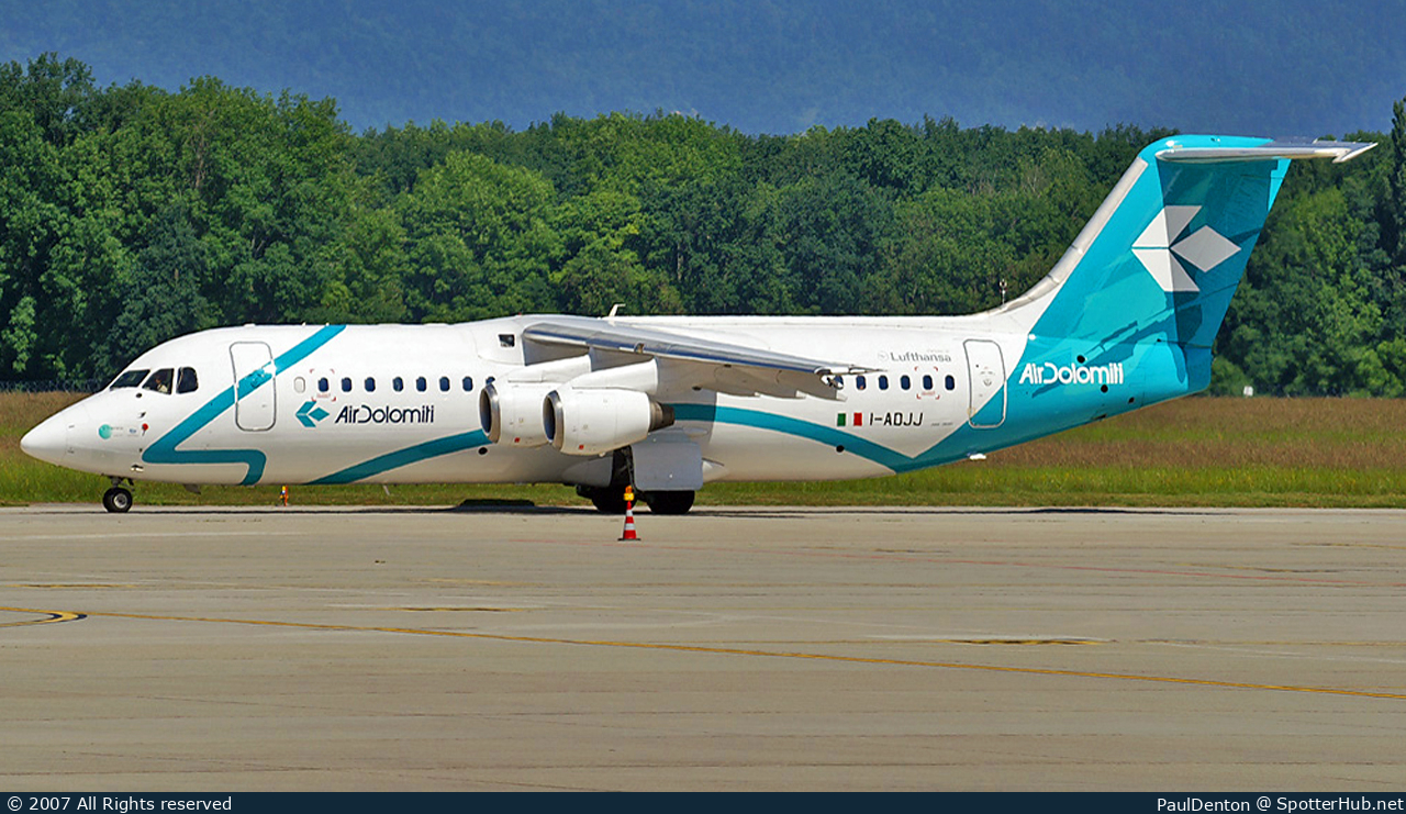 Photo of I-ADJJ - British Aerospace 146-300 operated by Air Dolomiti