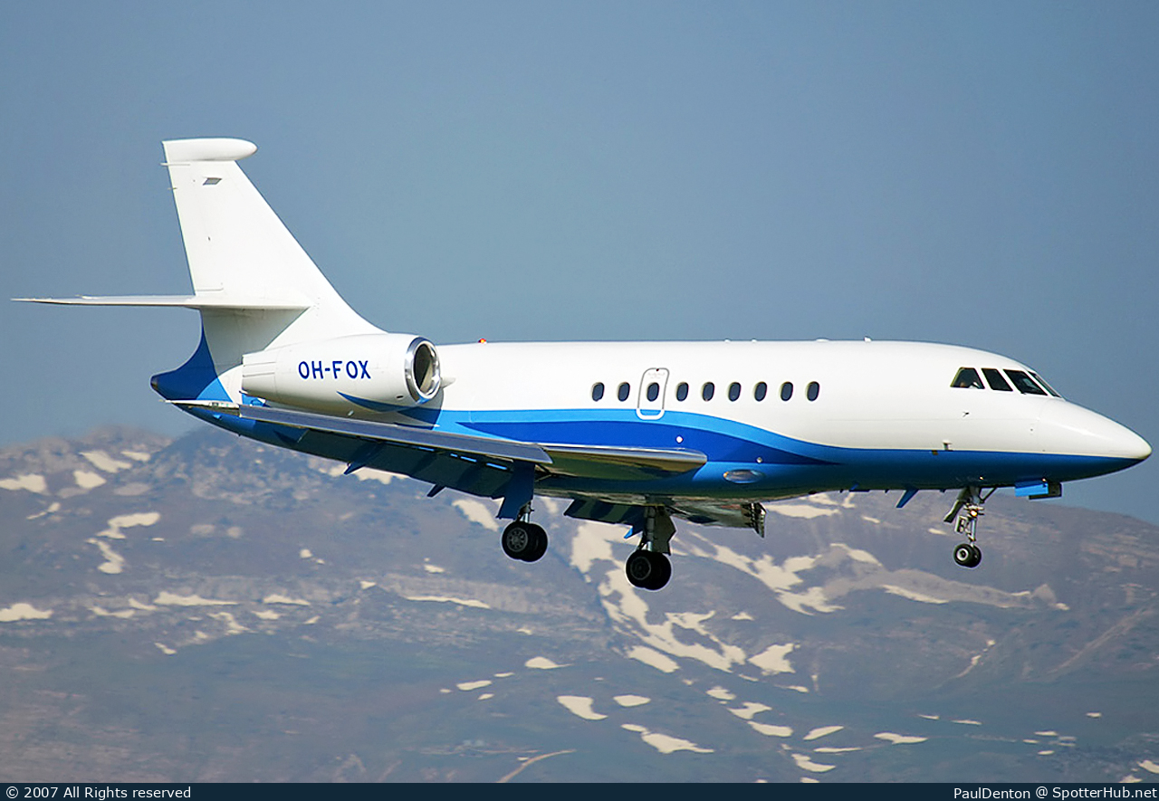 Photo of OH-FOX - Dassault Falcon 2000EX operated by Airfix Aviation