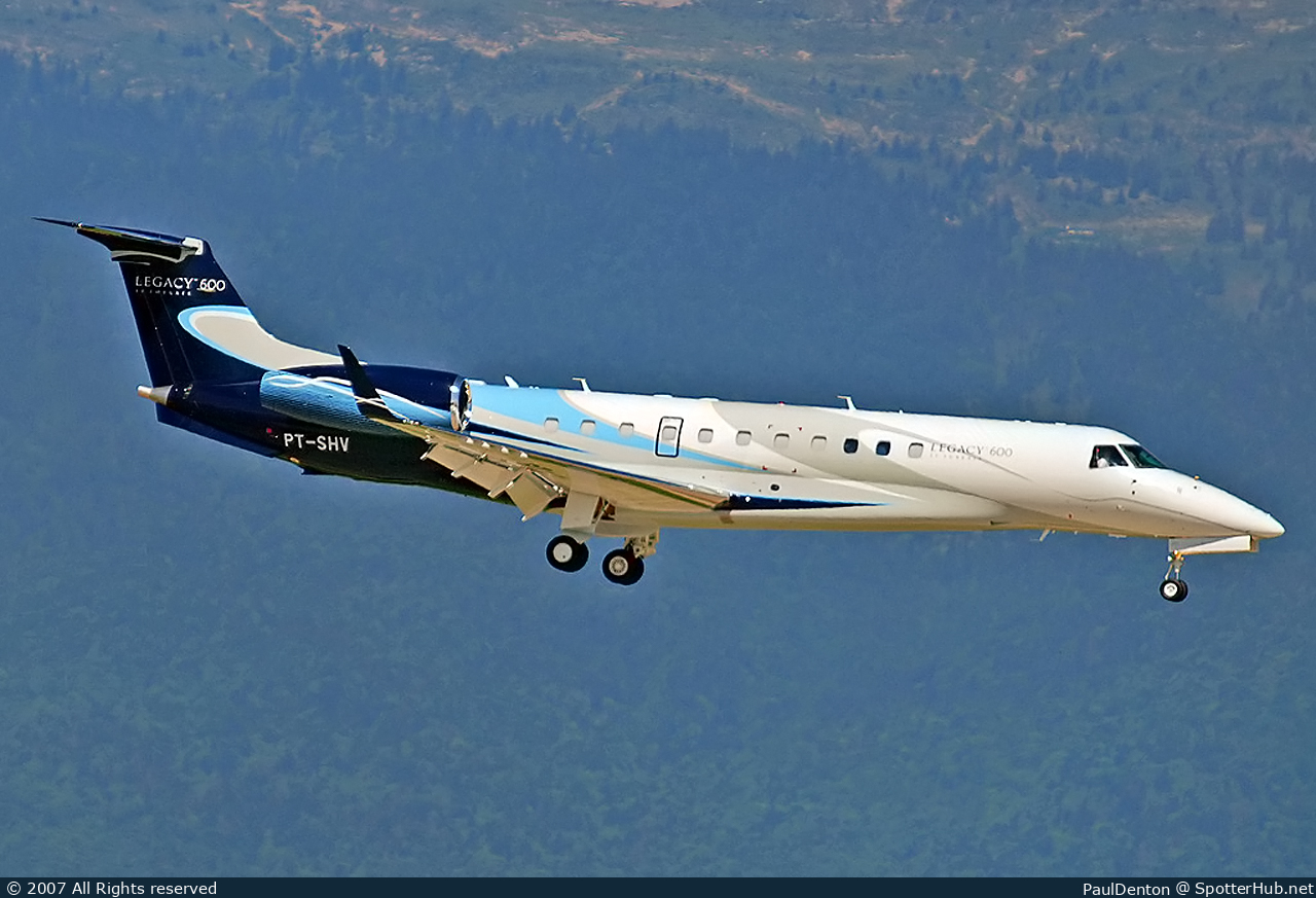 Photo of PT-SHV - Embraer Legacy 600 operated by Embraer