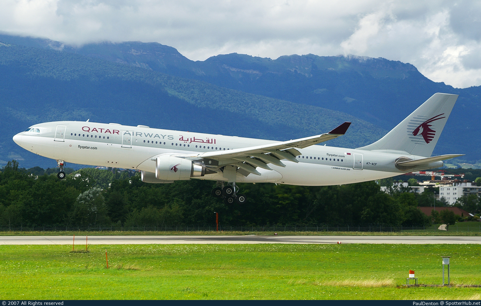 Photo of A7-ACF - Airbus A330-202 operated by Qatar Airways