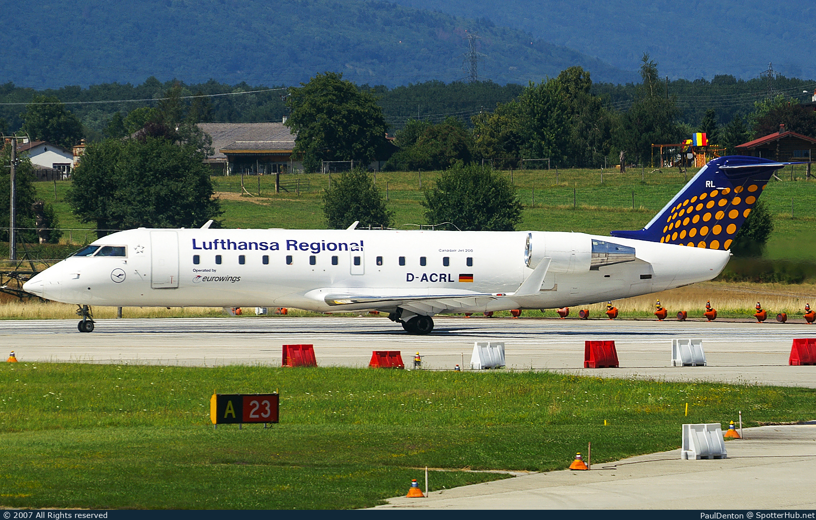 Photo of D-ACRL - Bombardier CRJ-200LR operated by Lufthansa Regional (opb Eurowings)