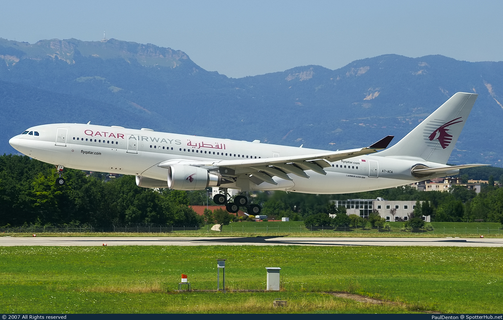 Photo of A7-ACA - Airbus A330-202 operated by Qatar Airways