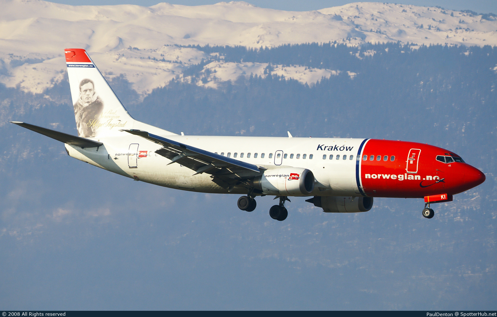 Photo of LN-KKI - Boeing 737-3K2 operated by Norwegian Air Shuttle