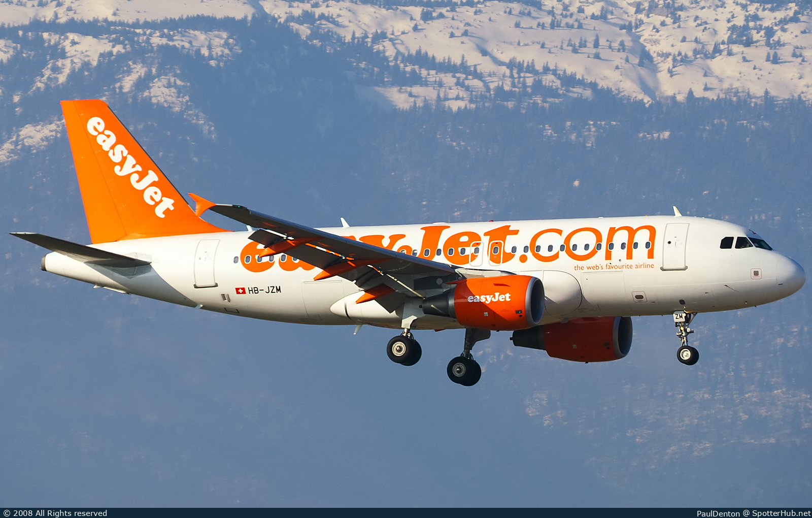 Photo of HB-JZM - Airbus A319-111 operated by easyJet Switzerland