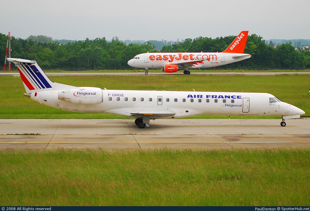 Photo of F-GRGE - Embraer ERJ-145EP operated by Air France (opb Régional)