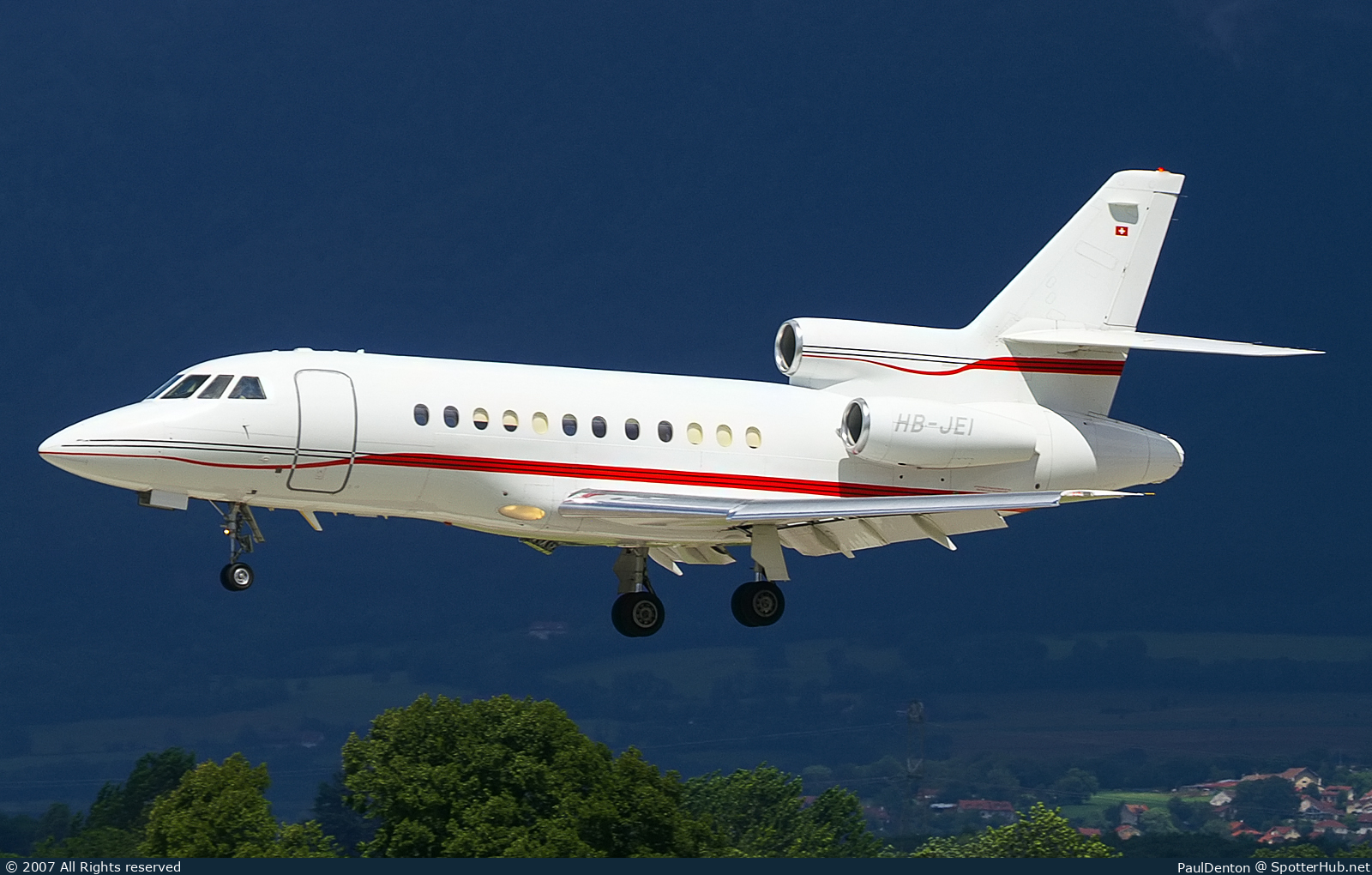 Photo of HB-JEI - Dassault Falcon 900 operated by Dasnair