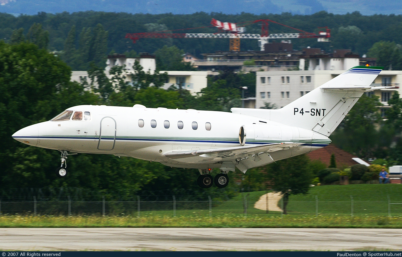 Photo of P4-SNT - Hawker Beechcraft 800XP operated by Daidalos Aviation