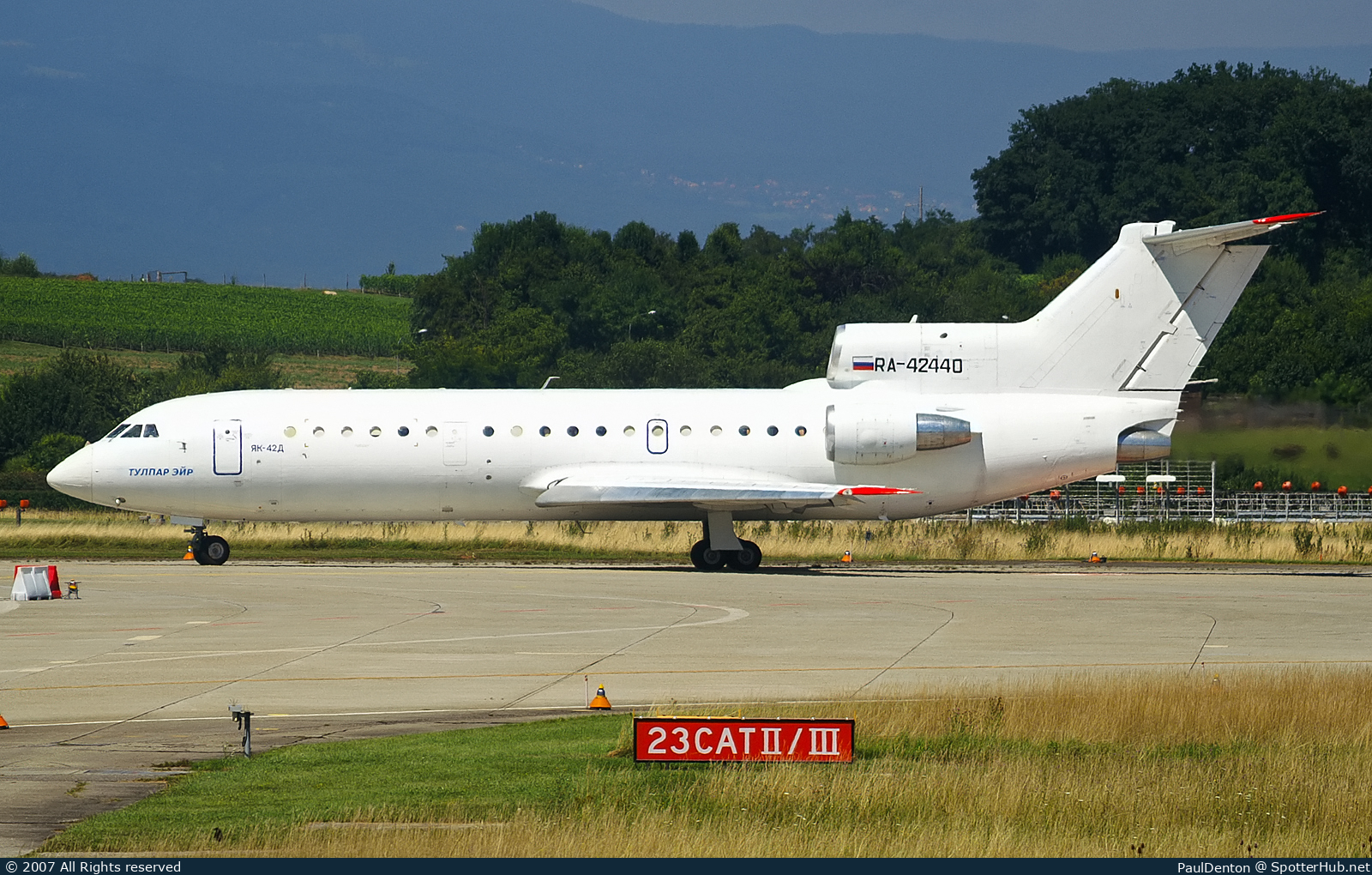 Photo of RA-42440 - Yakovlev Yak-42D operated by Tulpar Air