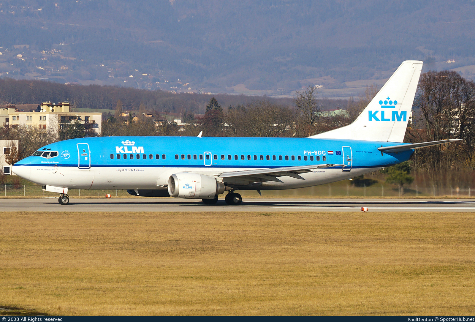 Photo of PH-BDG - Boeing 737-306 operated by KLM Royal Dutch Airlines
