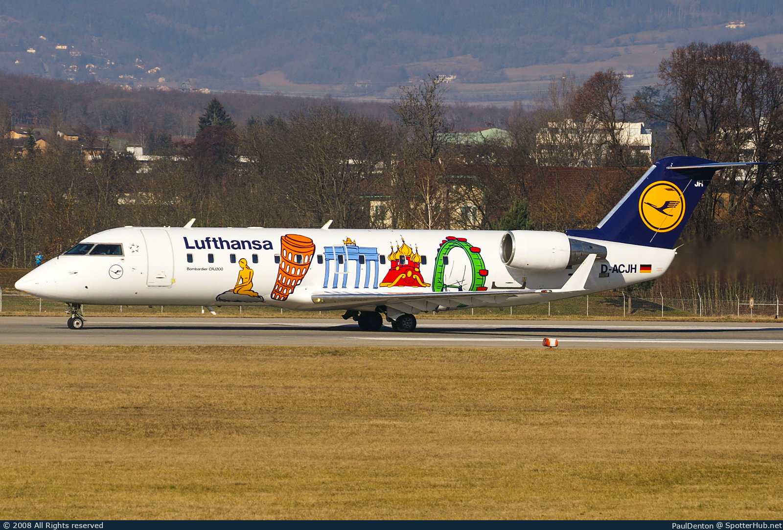 Photo of D-ACJH - Bombardier CRJ-200LR operated by Lufthansa CityLine