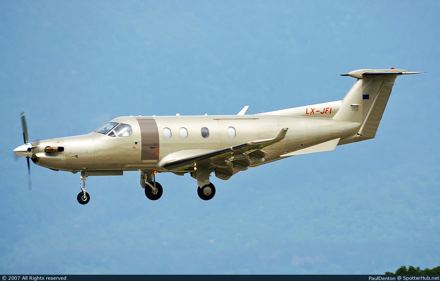 Photo of LX-JFI - Pilatus PC-12/45 operated by Jetfly Aviation