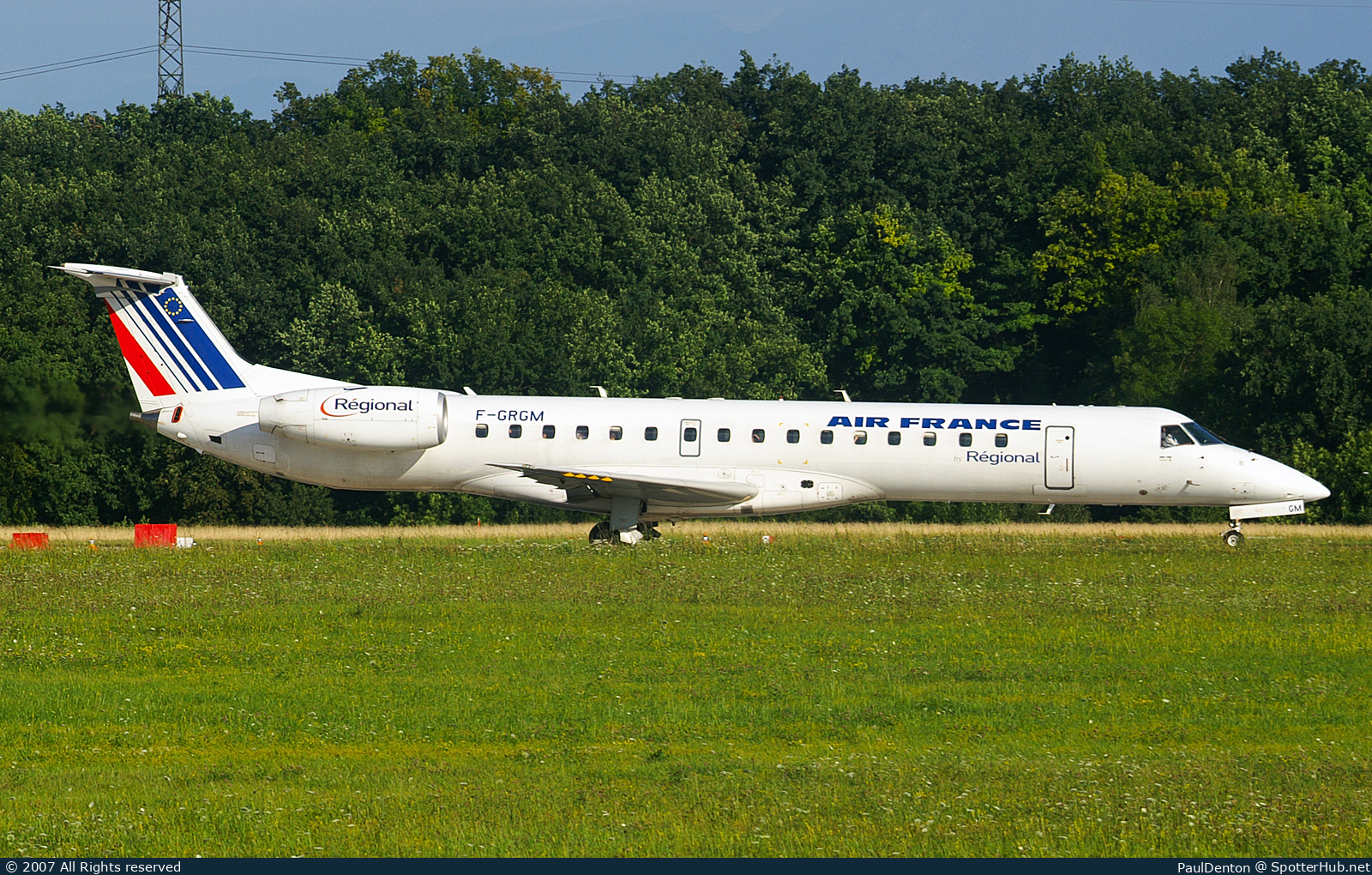 Photo of F-GRGM - Embraer ERJ-145EP operated by Air France (opb Régional)
