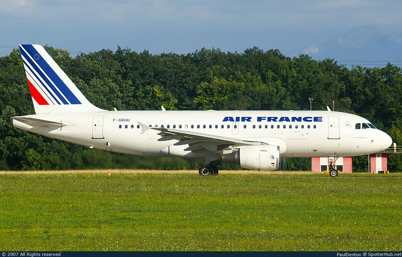 Photo of F-GRHU - Airbus A319-111 operated by Air France