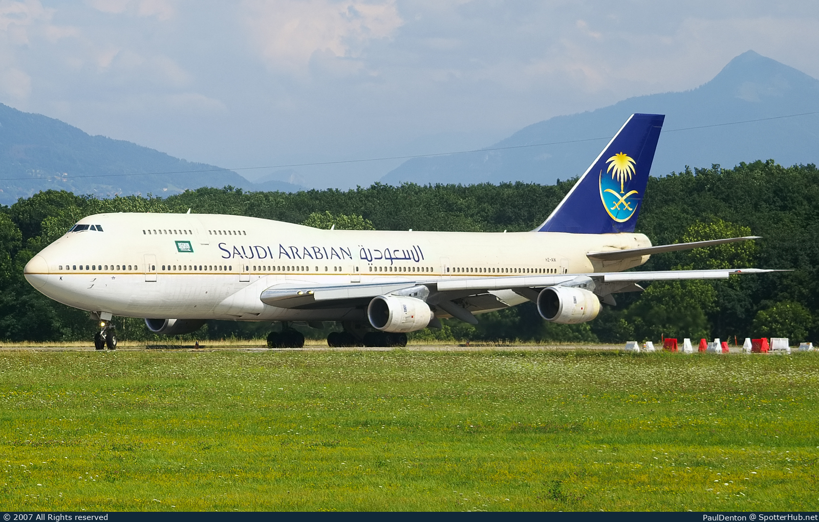 Photo of HZ-AIK - Boeing 747-368 operated by Saudi Arabian Airlines