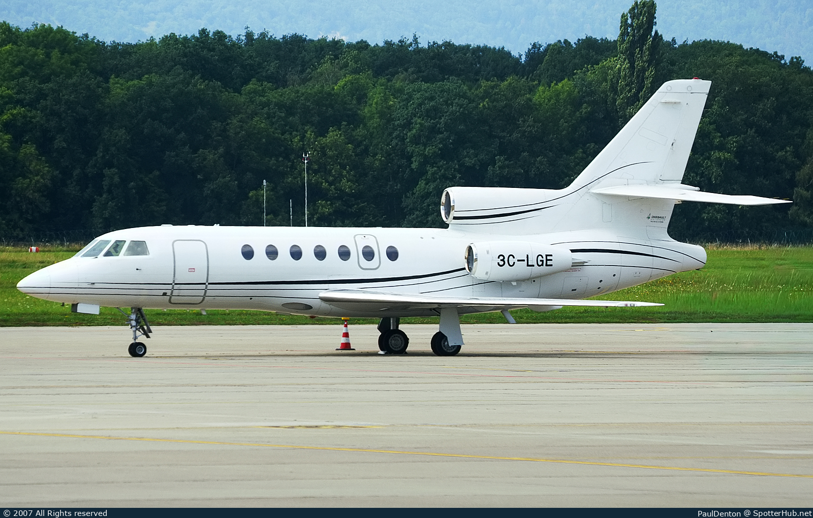 Photo of 3C-LGE - Dassault Falcon 50 operated by Government of Equatorial Guinea