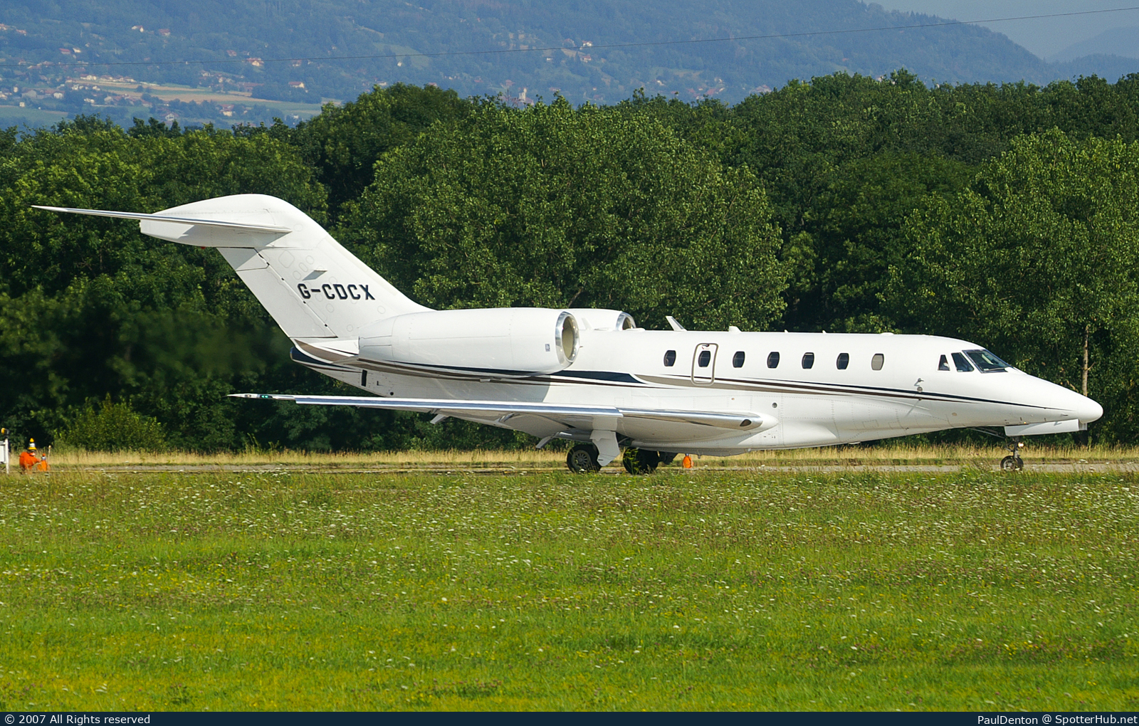 Photo of G-CDCX - Cessna 750 Citation X operated by Pendley Aviation