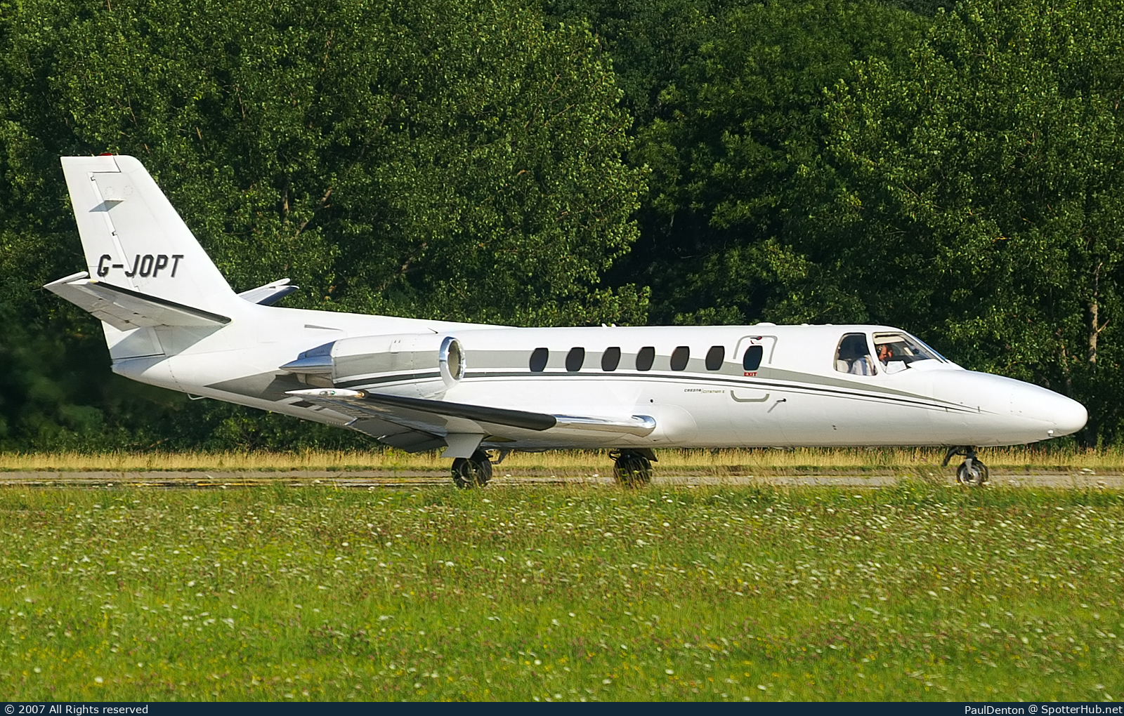 Photo of G-JOPT - Cessna 560 Citation V operated by Jet Options