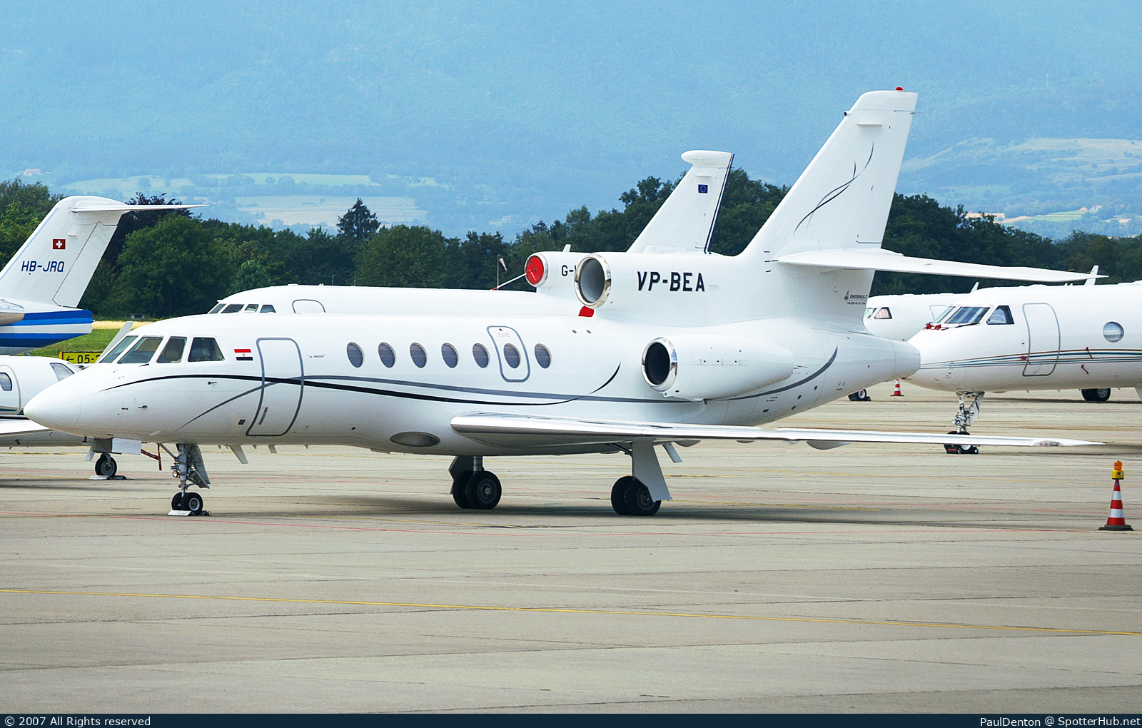 Photo of VP-BEA - Dassault Falcon 50EX operated by Private
