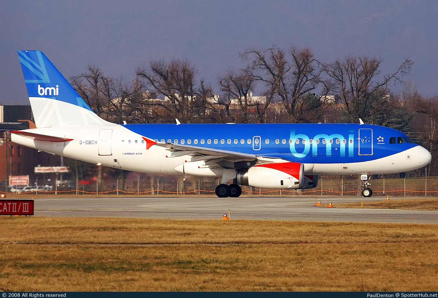 Photo of G-DBCH - Airbus A319-131 operated by bmi British Midland