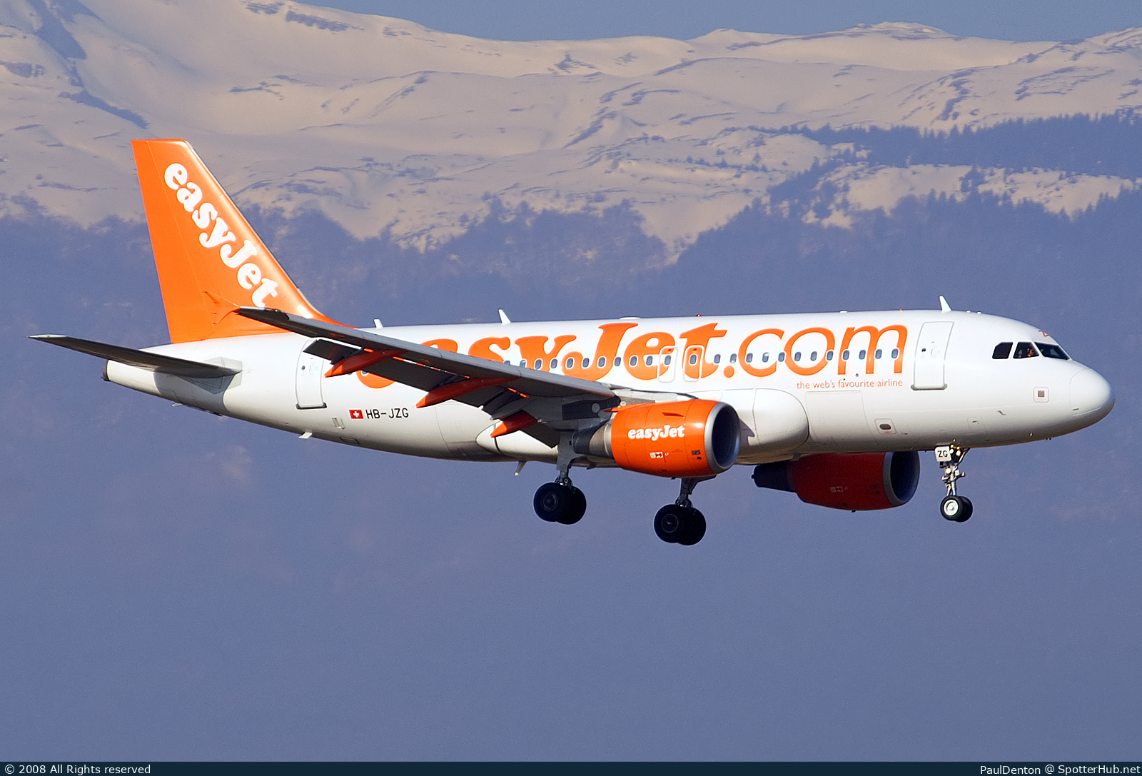 Photo of HB-JZG - Airbus A319-111 operated by easyJet Switzerland