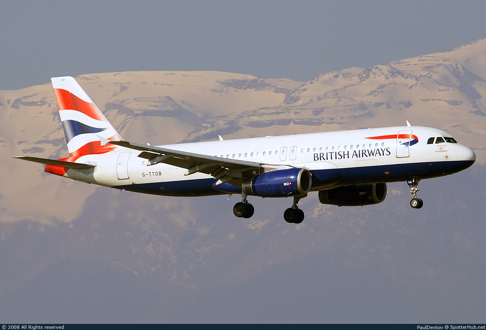 Photo of G-TTOB - Airbus A320-232 operated by British Airways (opb GB Airways)