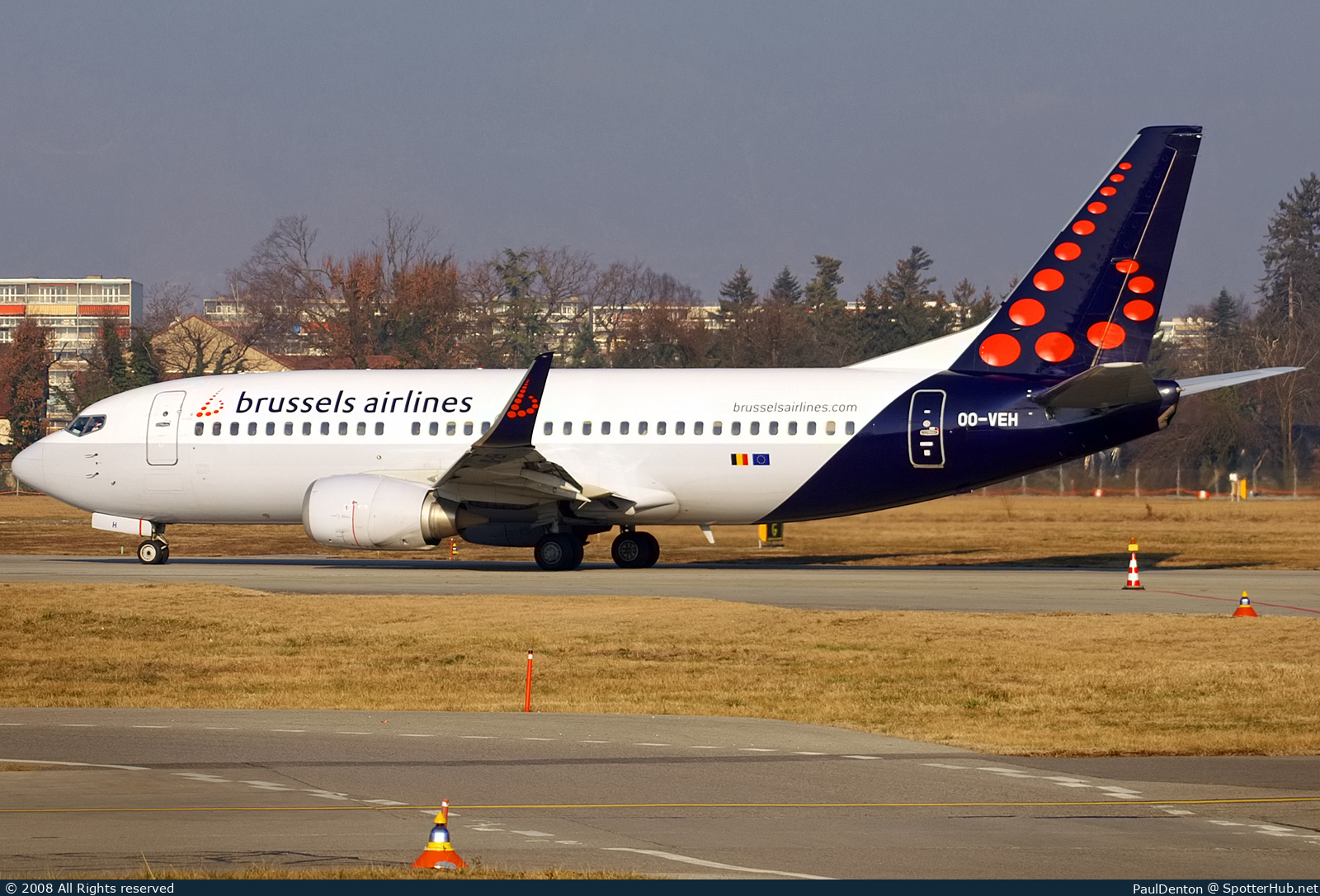 Photo of OO-VEH - Boeing 737-36N operated by Brussels Airlines