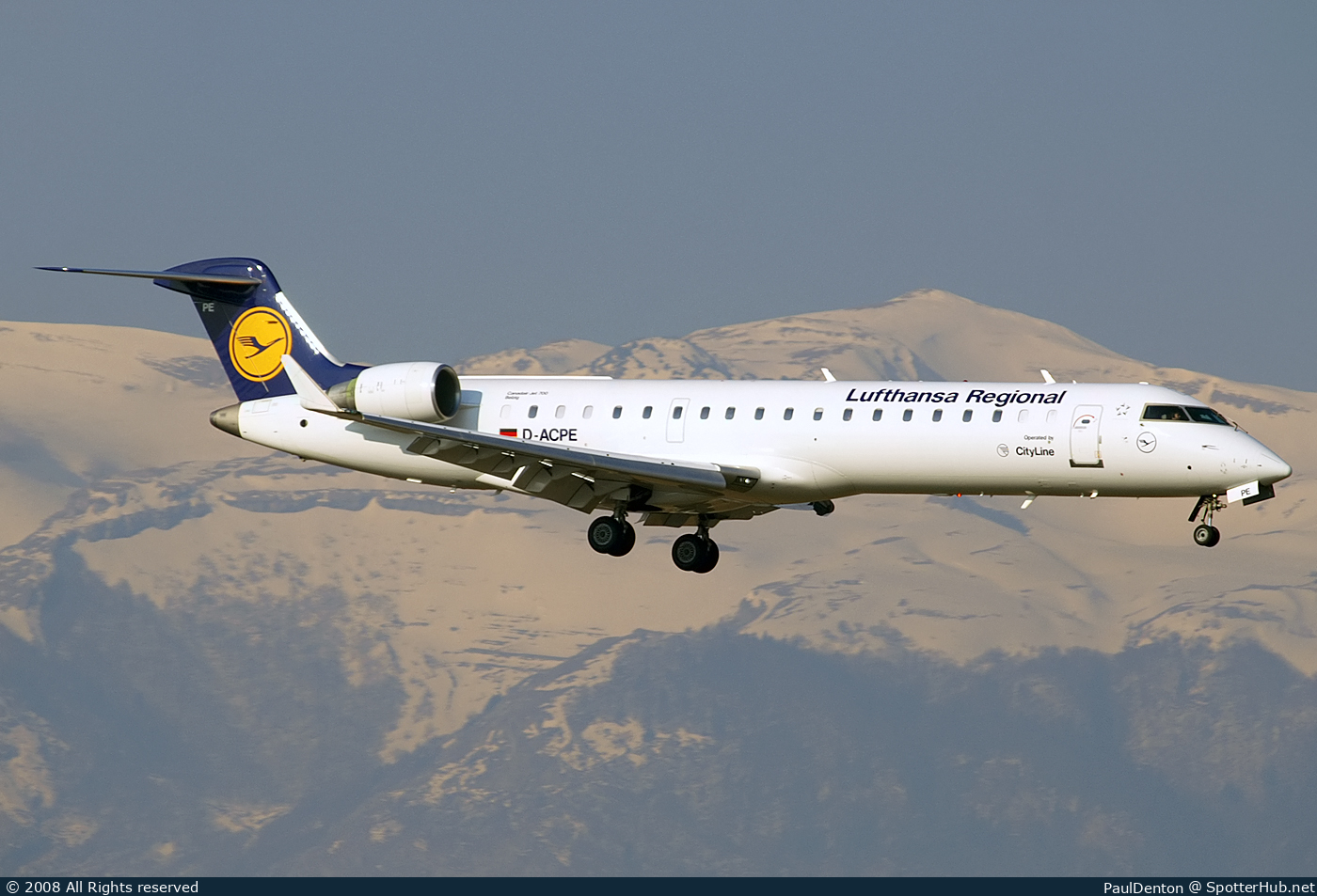 Photo of D-ACPE - Bombardier CRJ-701ER operated by Lufthansa CityLine