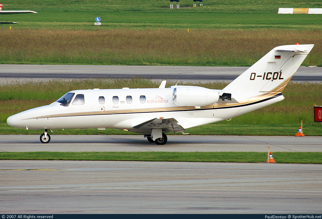 Photo of D-ICOL - Cessna 525 CitationJet CJ1 operated by Triple Alpha Luftfahrt