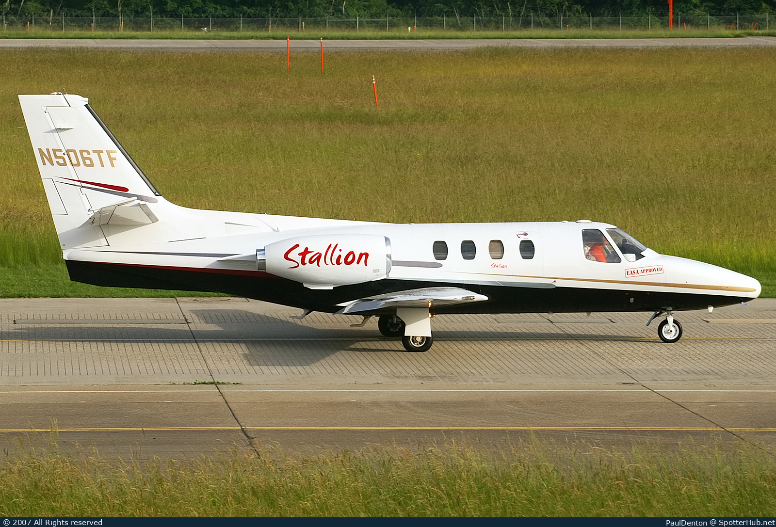 Photo of N506TF - Cessna 501 Citation I/SP operated by Private