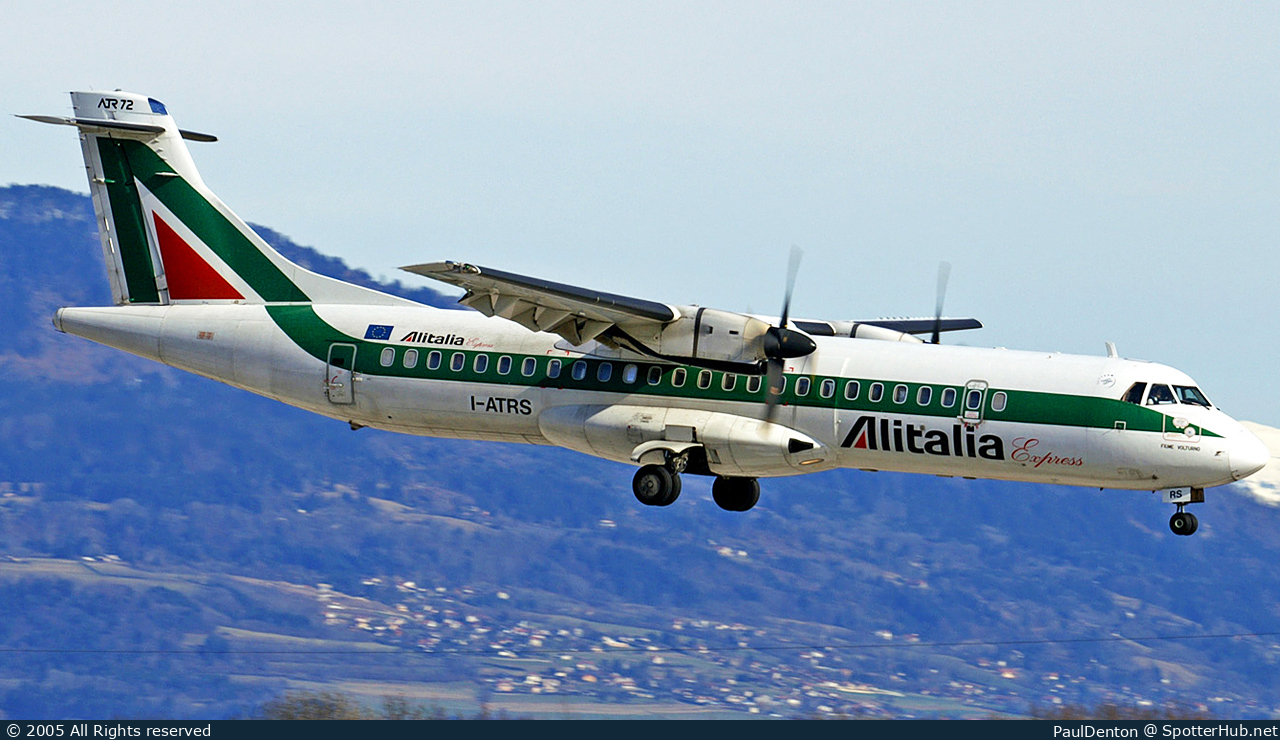 Photo of I-ATRS - ATR 72-212 operated by Alitalia Express