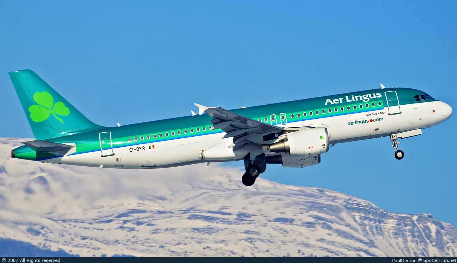 Photo of EI-DER - Airbus A320-214 operated by Aer Lingus
