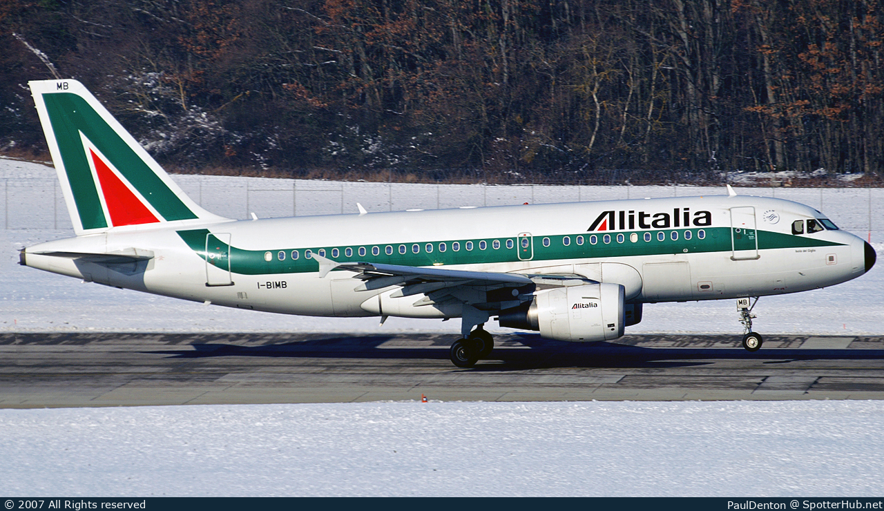 Photo of I-BIMB - Airbus A319-112 operated by Alitalia