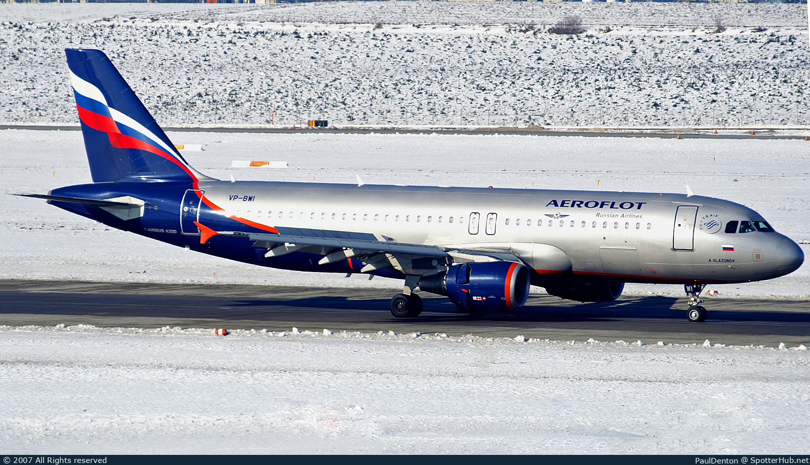 Photo of VP-BWI - Airbus A320-214 operated by Aeroflot