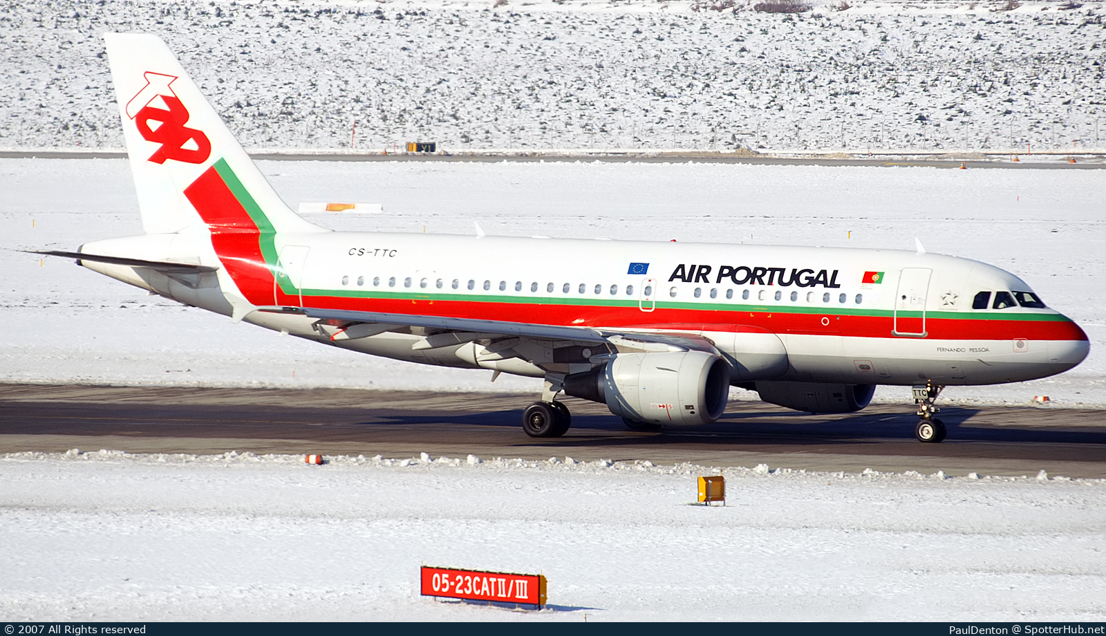 Photo of CS-TTC - Airbus A319-111 operated by TAP Air Portugal