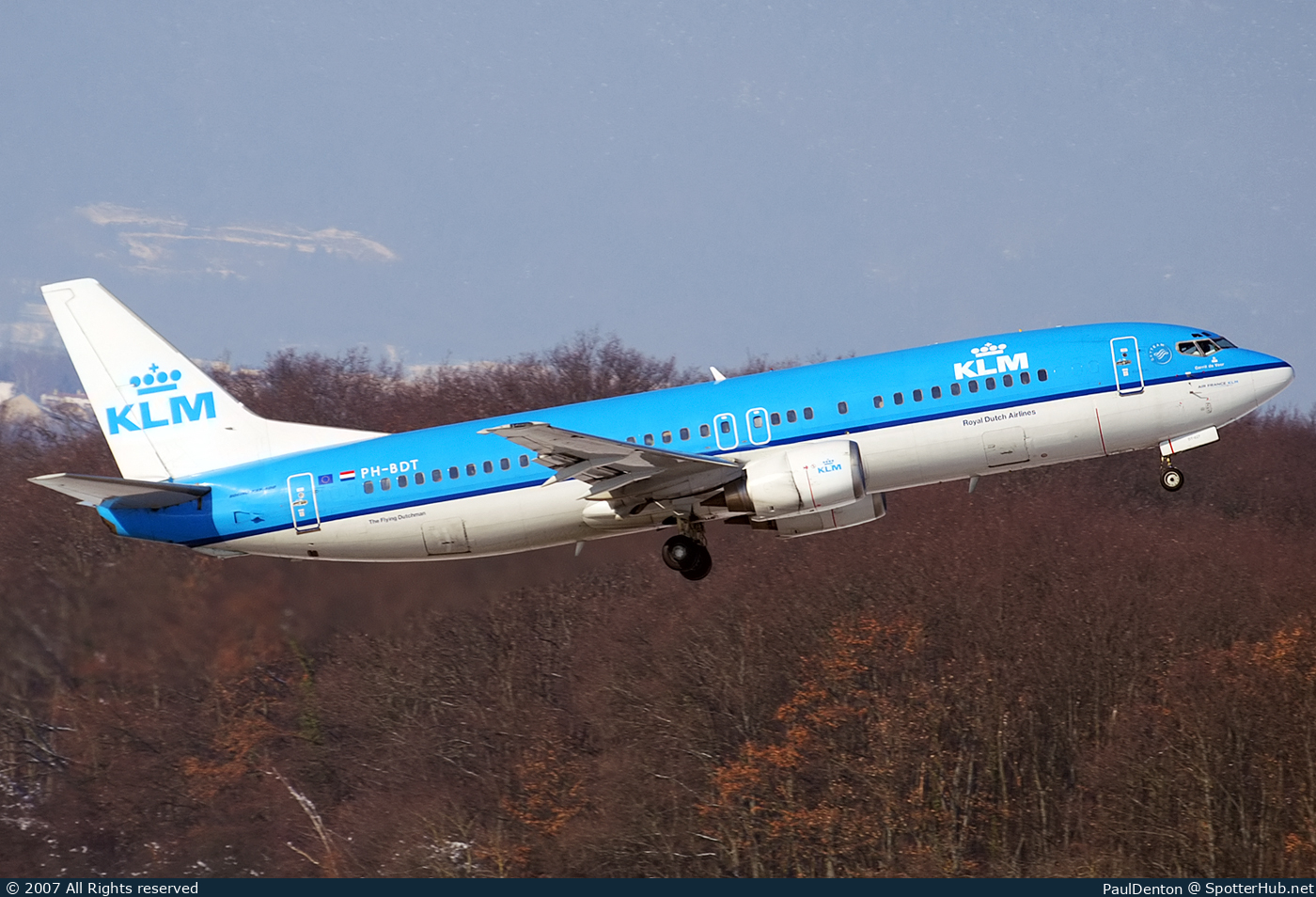 Photo of PH-BDT - Boeing 737-406 operated by KLM Royal Dutch Airlines